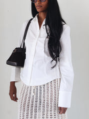 White Alara Button Down