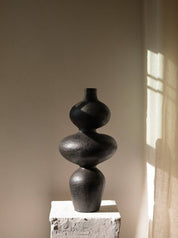 Twenty Third by Deanne - Sewu Vessel Charcoal