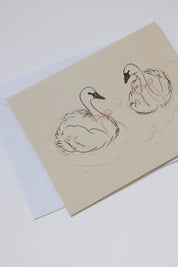 Sumner Lane Swan Greeting Card