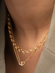 14k Gold Filled Andi Link Necklace