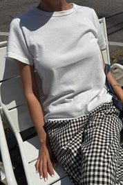 Le Bon Shoppe Go-To Tee in Vintage White