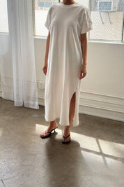 Le Bon Shoppe White Cotton Her Dress