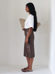 Rue Sophie Owen White Boxy Tee