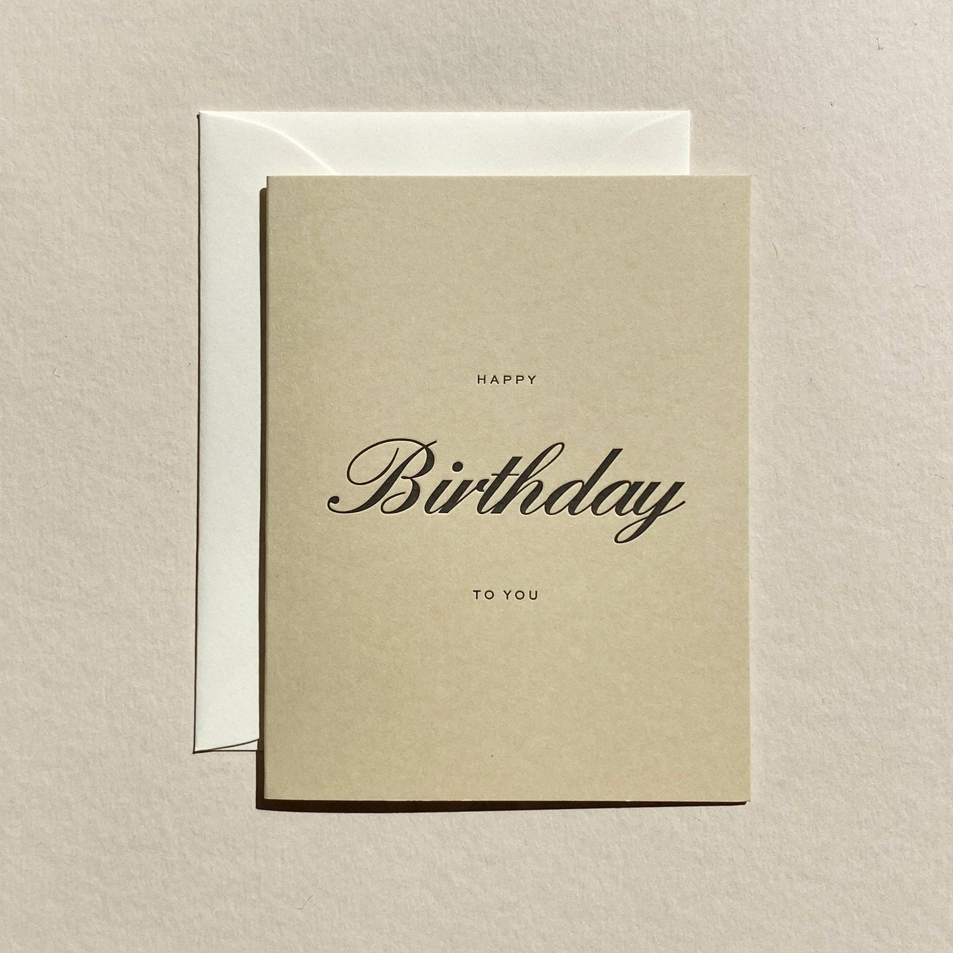 Jaymes Paper Happy Birthday Greeting Card - No. 15