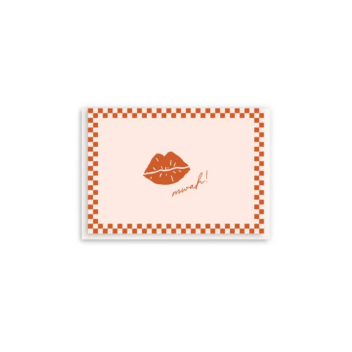 Mwah! - Love Enclosure Greeting Card