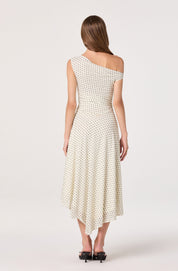 Ivory Polka Dot Ciarra Dress