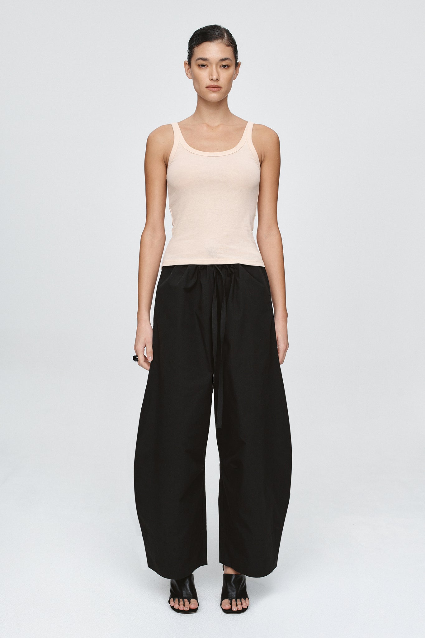 Marle Black Aden Barrel Pant
