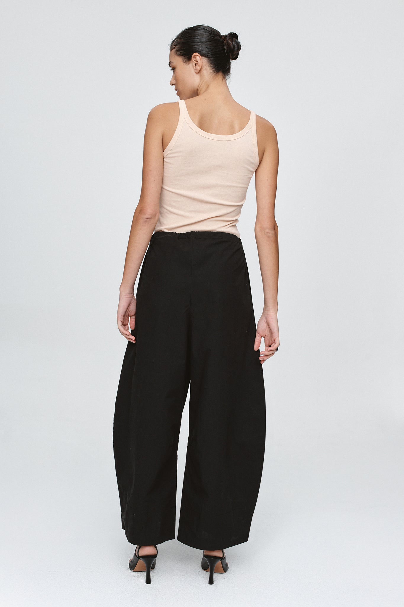 Marle Black Aden Barrel Pant