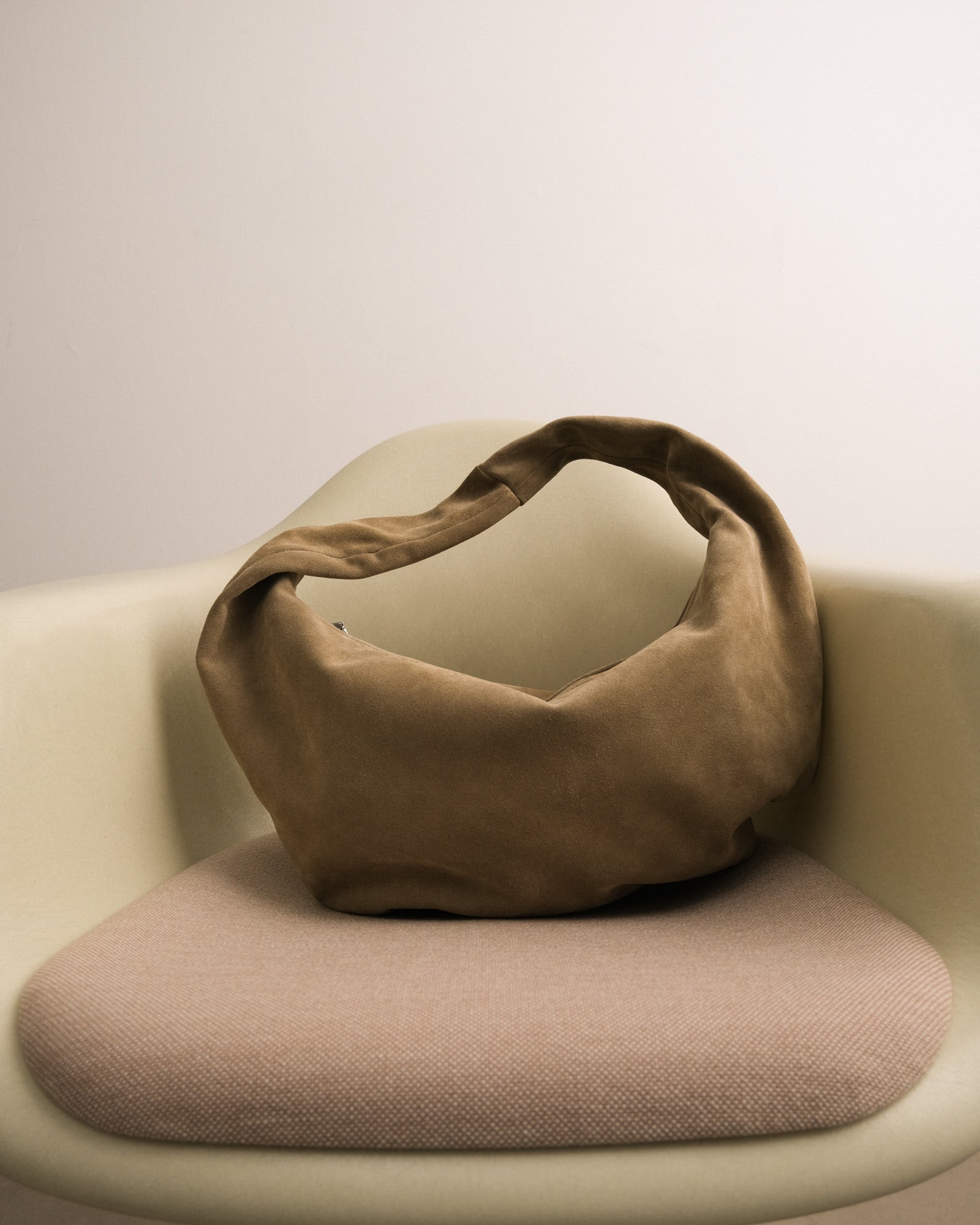 Flattered Sand Suede Alva Bag