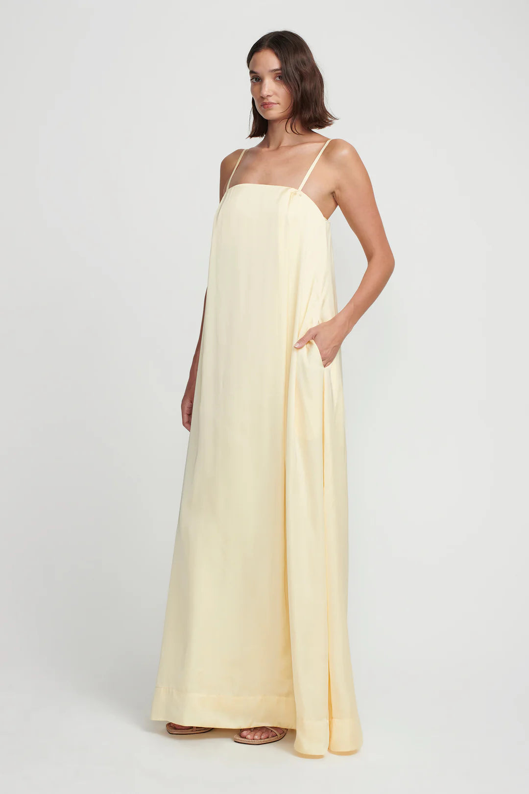 Hansen & Gretel Butter Angelica Maxi Dress