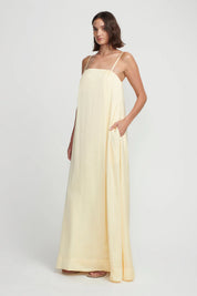 Hansen & Gretel Butter Angelica Maxi Dress