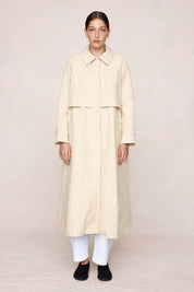Marle Angelo Trench Coat in Putty