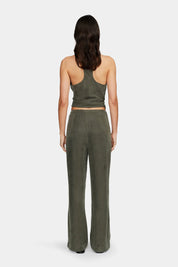 Ownley Moss Cupro Crimson Pant