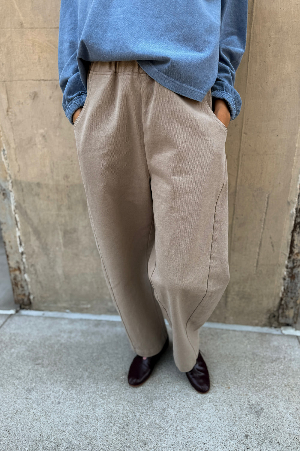 Le Bon Shoppe Taupe Arc Pants