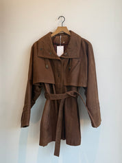 Vintage Brown Leather Jacket