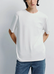 Rue Sophie Owen White Boxy Tee