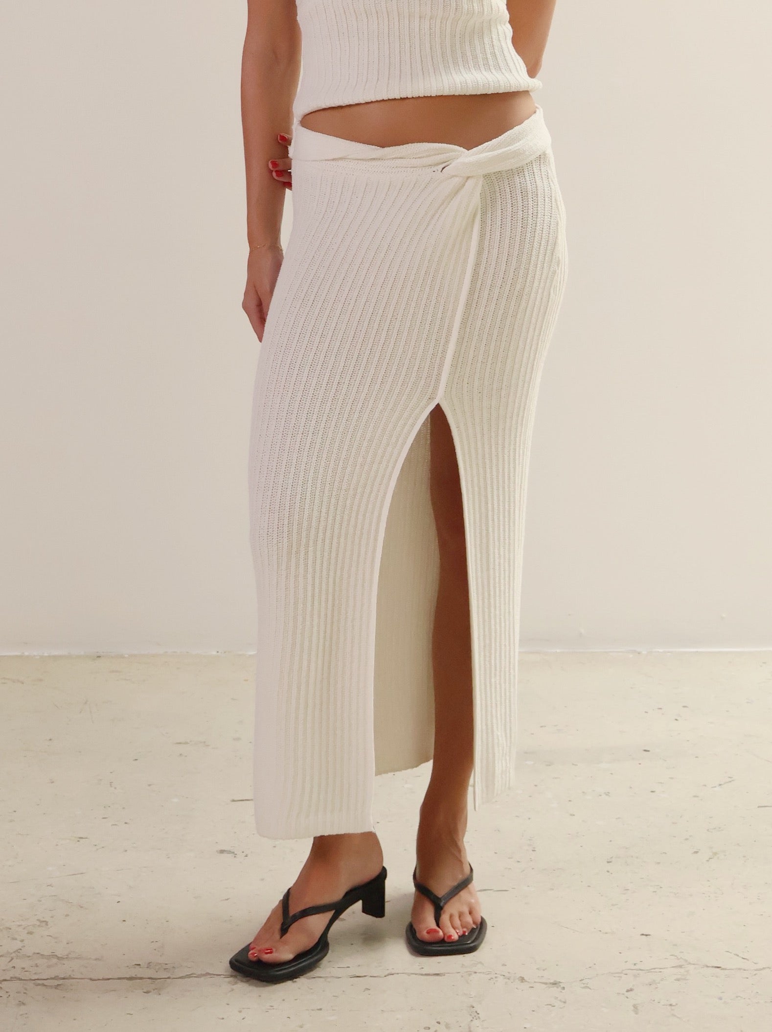 Pearl Wanderer Knit Skirt