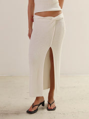 Pearl Wanderer Knit Skirt