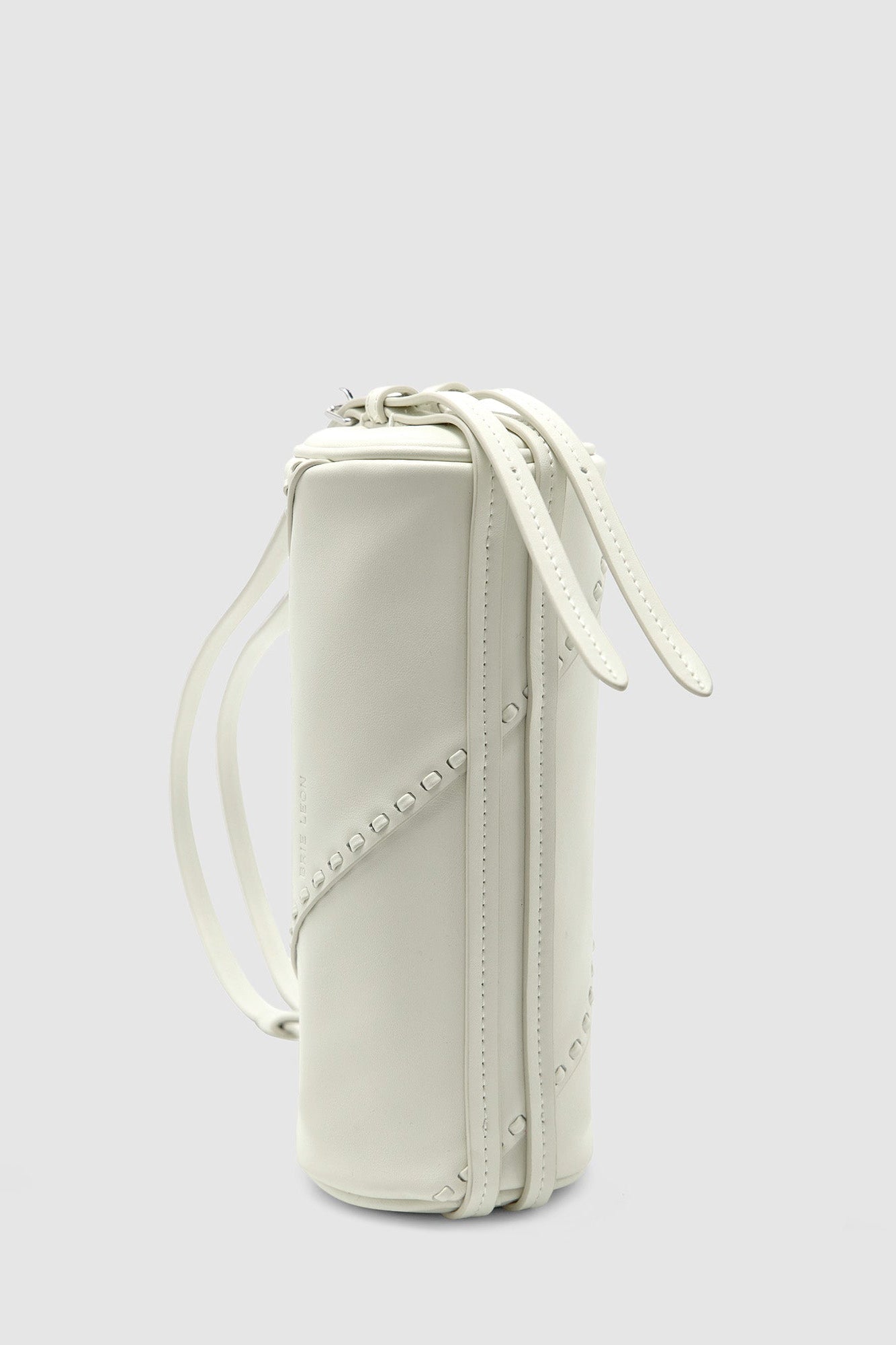 Brie Leon Cream Brooke Mini Barrel Bag