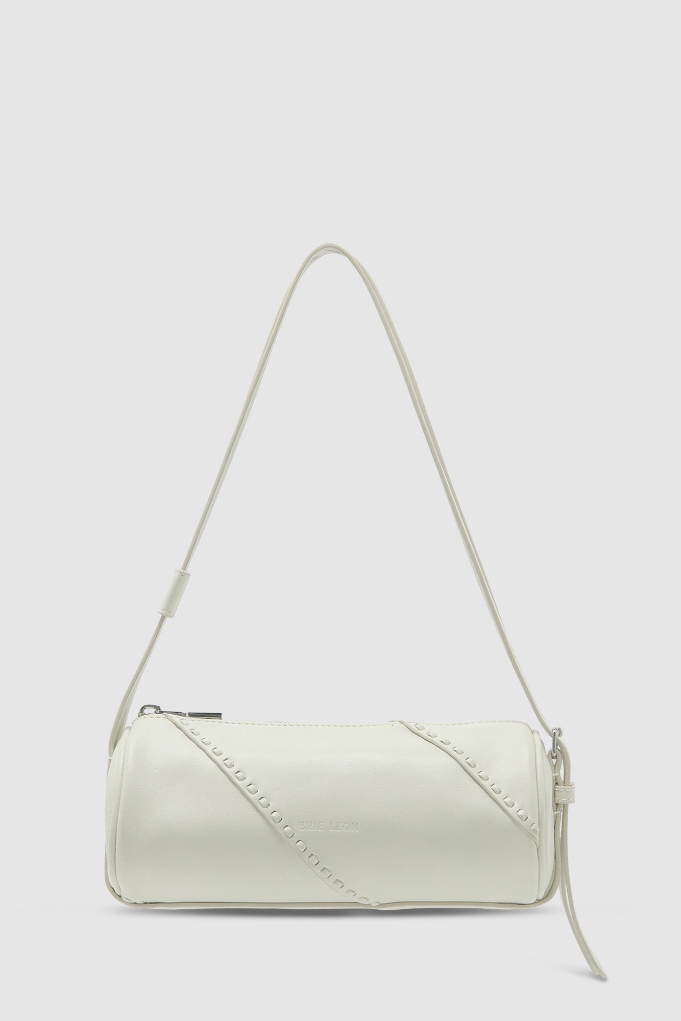 Brie Leon Cream Brooke Mini Barrel Bag