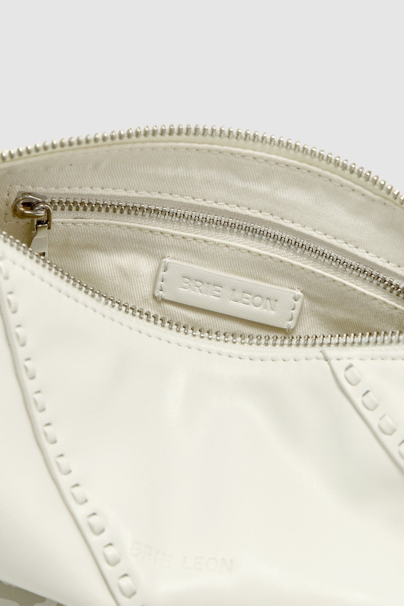 Brie Leon Cream Brooke Mini Barrel Bag