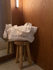 Dear Society Zipper Tote Bag