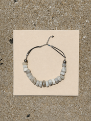 Handmade Chalcedony Beaded Necklace