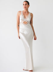 Ivory Crossroads Maxi Dress