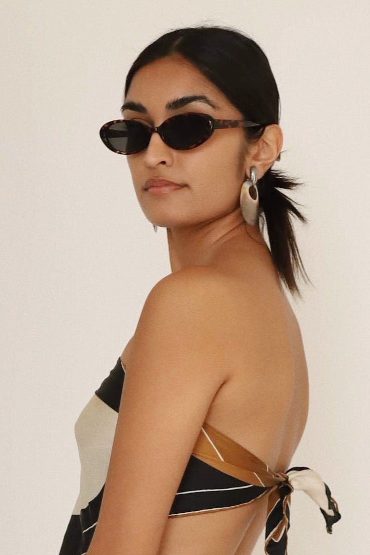 Beyond Stranger Studio Cleo Classic Tortoise Sunglasses