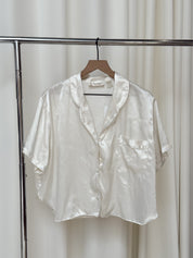 Vintage VS Ivory Satin Short Set