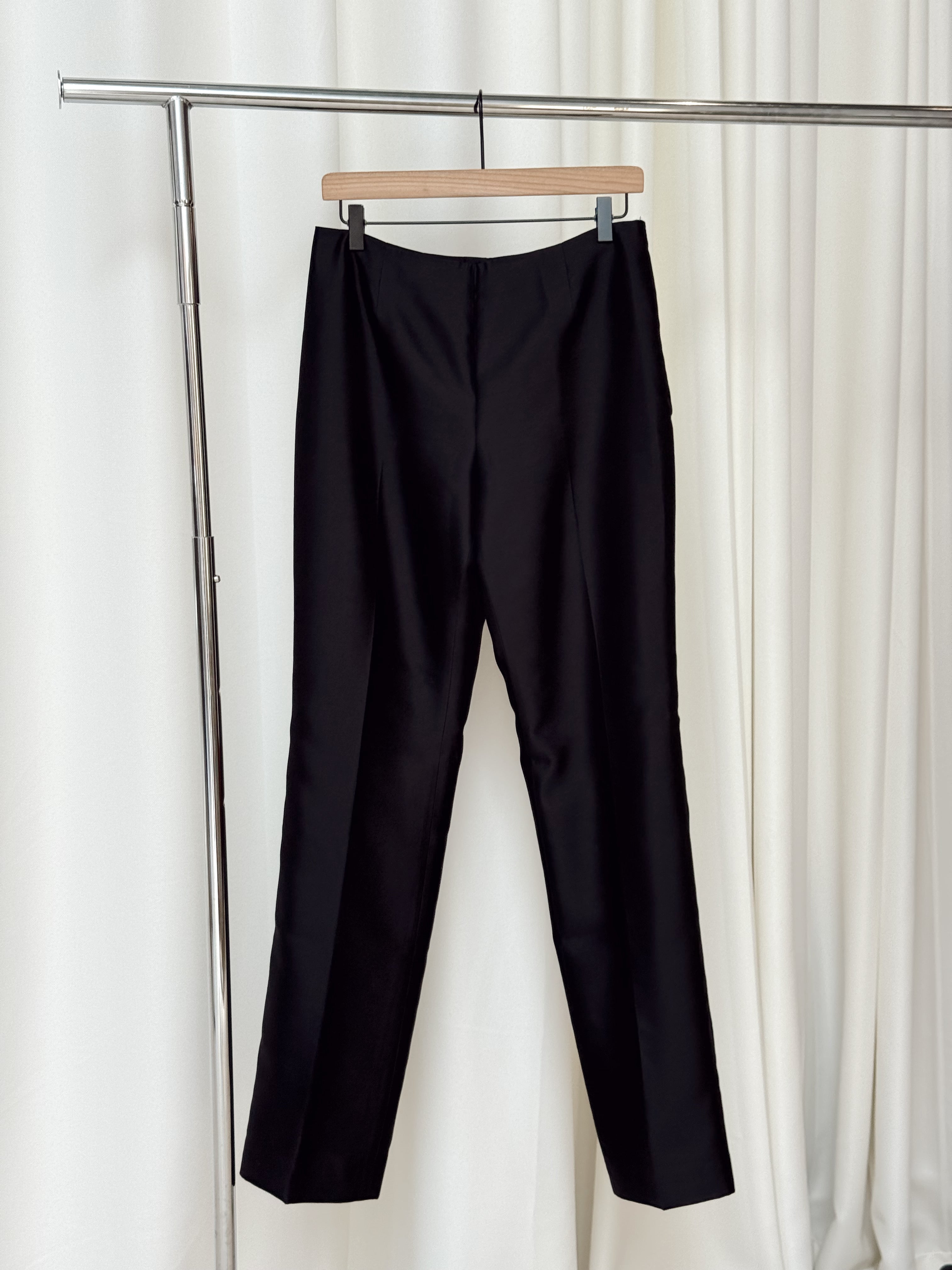 Vintage Black Silk Dana Buchman Pants