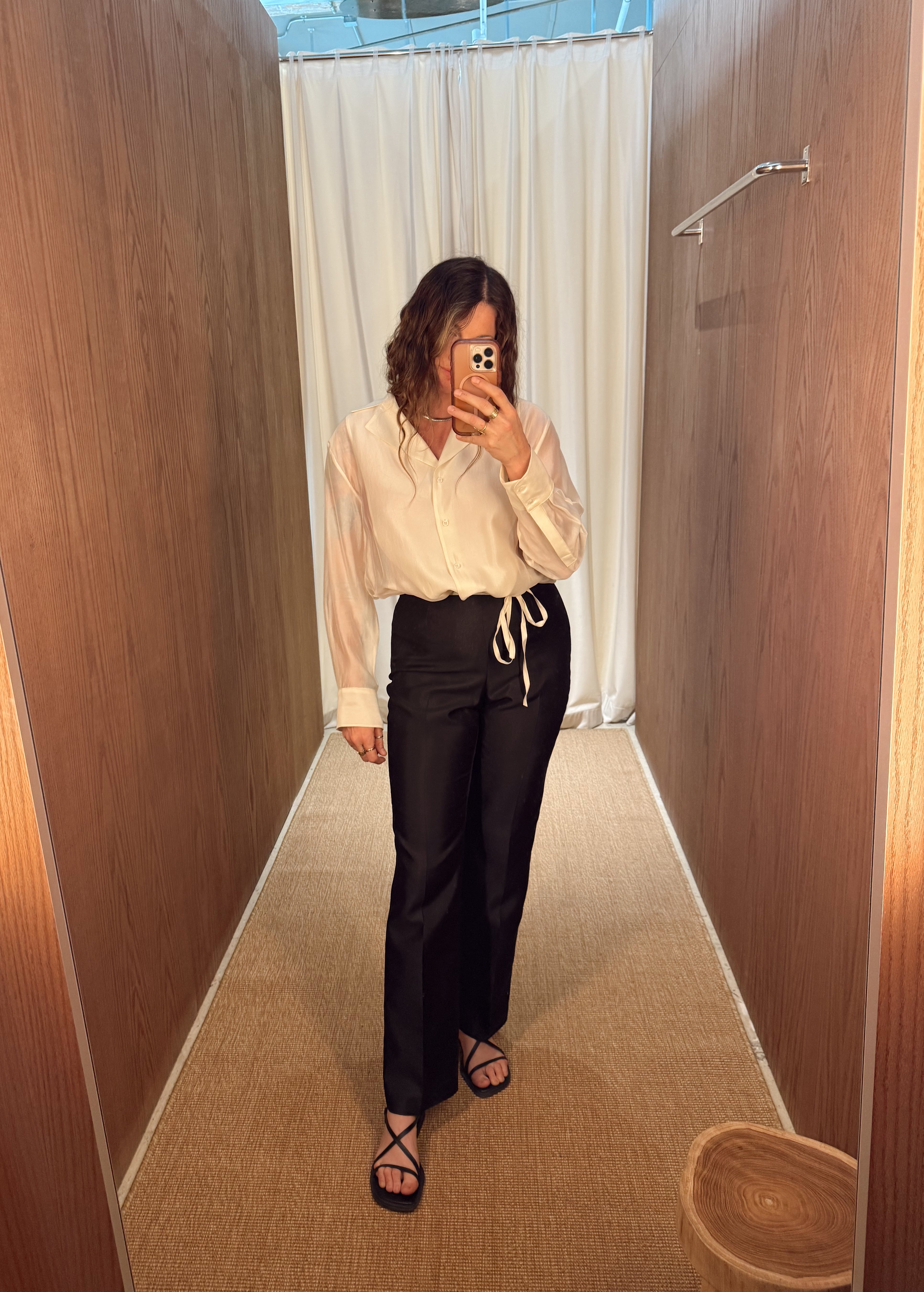 Vintage Black Silk Dana Buchman Pants