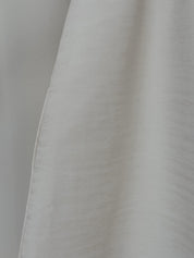 Vintage 70s Courreges White Maxi Wrap Skirt