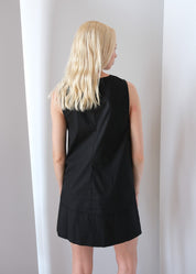 Geel Black Keyhole Eloise Dress