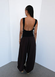 Geel Brown Eliot Balloon Pant