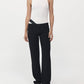 St. Agni Black Deconstructed Trousers