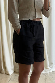 Deiji Studios Half Short in Black