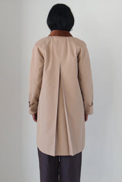 Khaki Corduroy Collar Raiden Coat