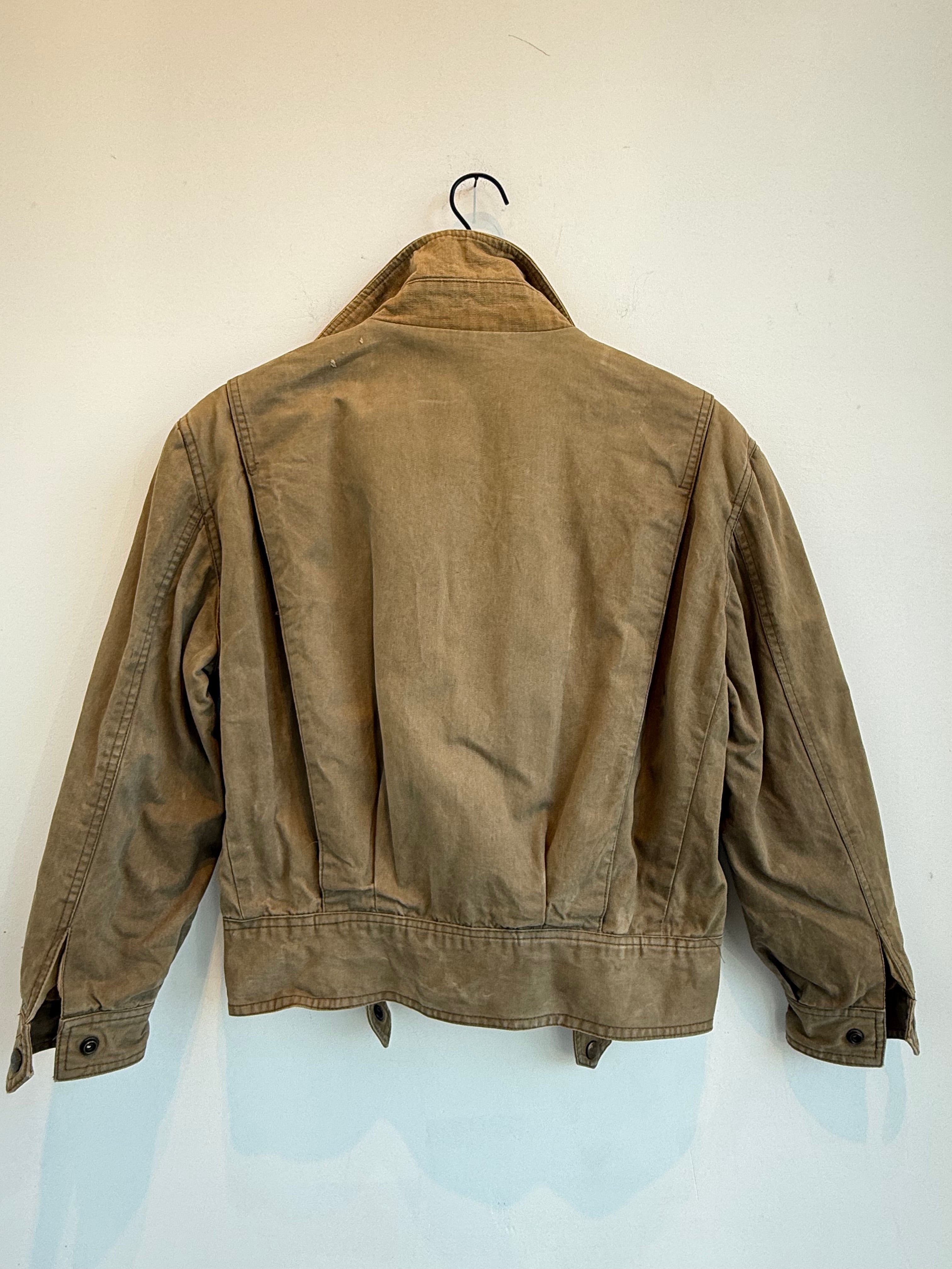 Vintage Bill Blass Cotton Crop Jacket