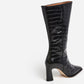 Flattered Ava Croco Leather Boots