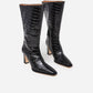 Flattered Ava Croco Leather Boots