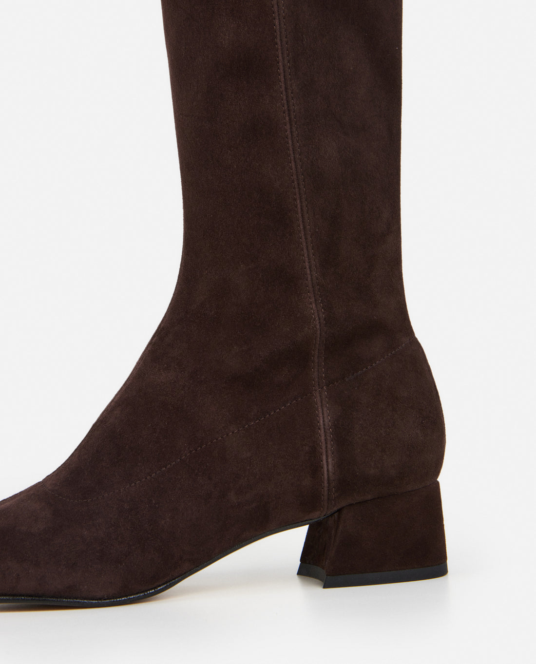 Flattered Chocolate Suede Eden Boots