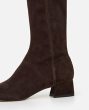 Flattered Chocolate Suede Eden Boots