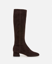 Flattered Chocolate Suede Eden Boots