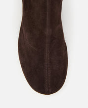 Flattered Chocolate Suede Eden Boots