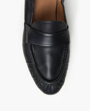 Flattered Samoa Black Leather Loafers