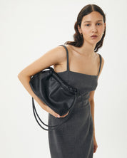 Brie Leon Black Alma Bag