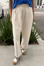 Le Bon Shoppe Ecru Gardener's Pants