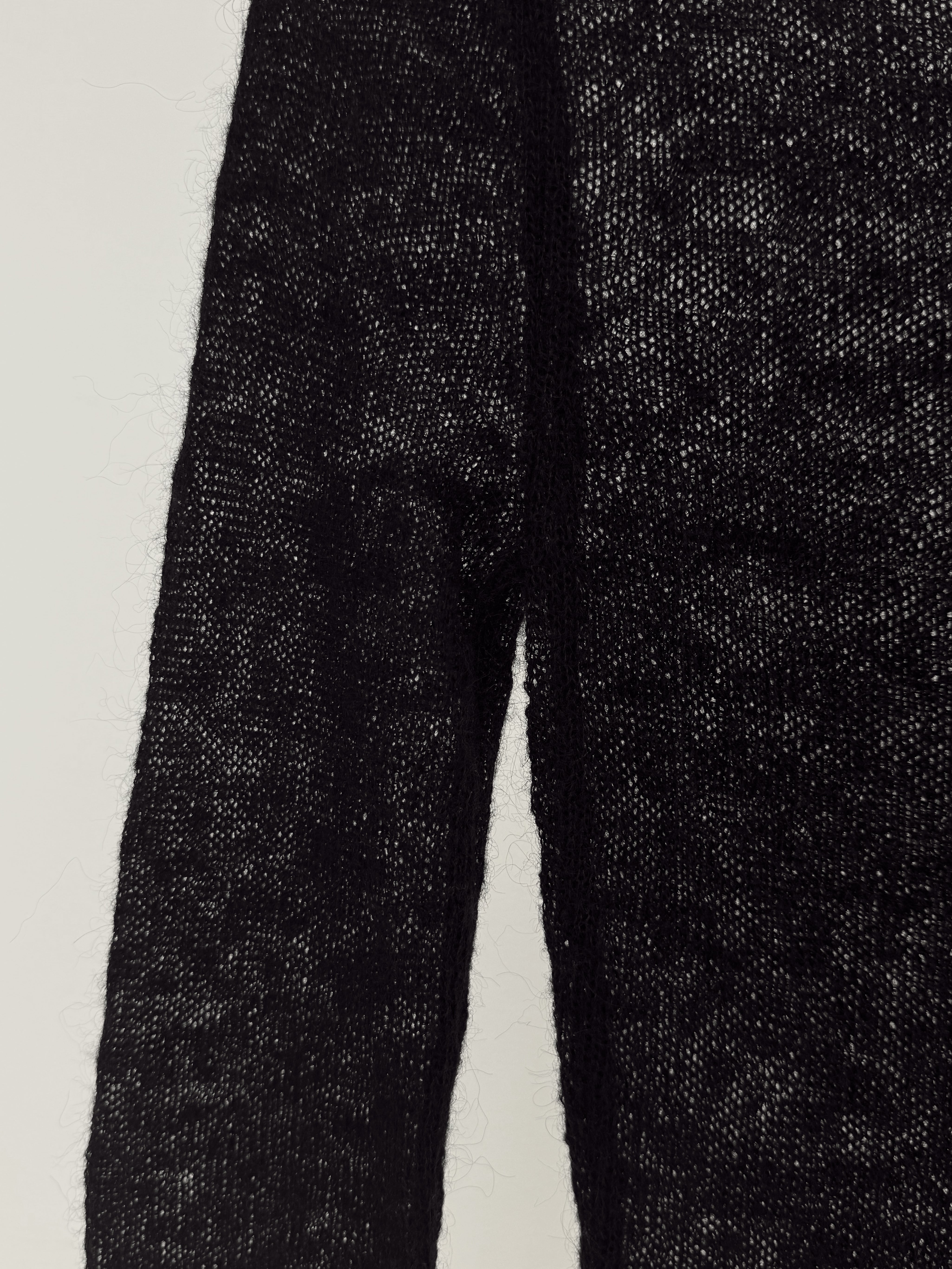 Geel Black Boatneck Panorama Dress