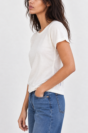 Le Bon Shoppe Little Boy Tee in Vintage White